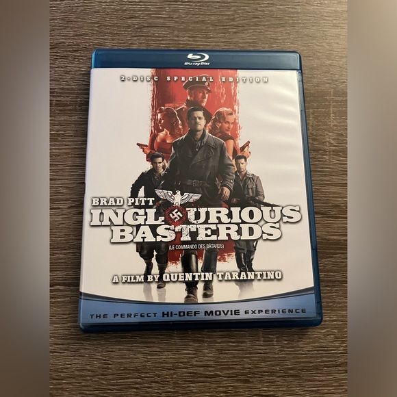 📀 3/$15 or 4/$20 📀 Inglourious Basterds Bluray - Picture 1 of 4